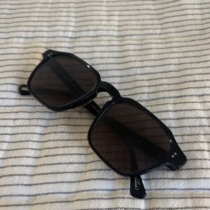 RAEN WREN Stylish Black Square Sunglasses NWOT $175+